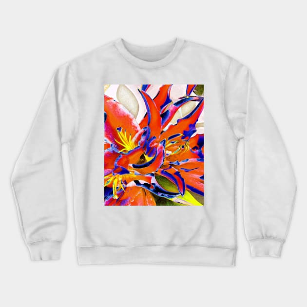 Floral #2a Crewneck Sweatshirt by markross